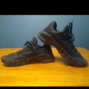 SIZE 12 Mens Nike Free Metcon 4 Anthracite Black Gym Shoes CT3886-007